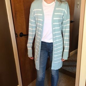 a new day striped cardigan